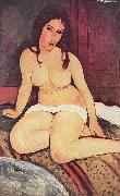 Amedeo Modigliani Sitzender Akt oil painting